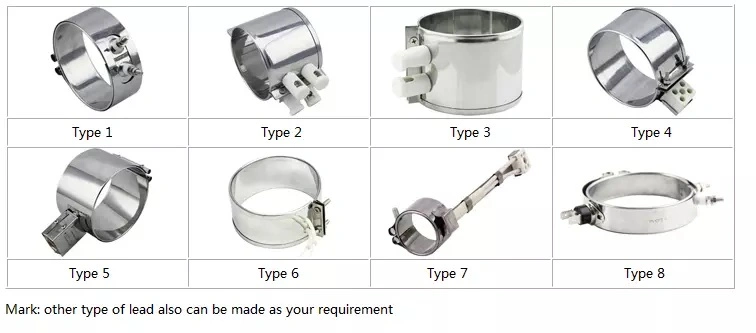 Customized Stainless Steel Mica Band Heater