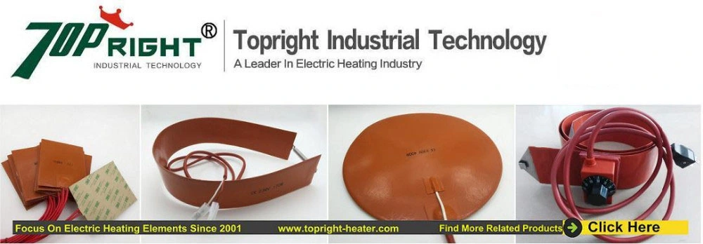 Flexible Silicone Heater Bending Heating Blanket with Controller Box