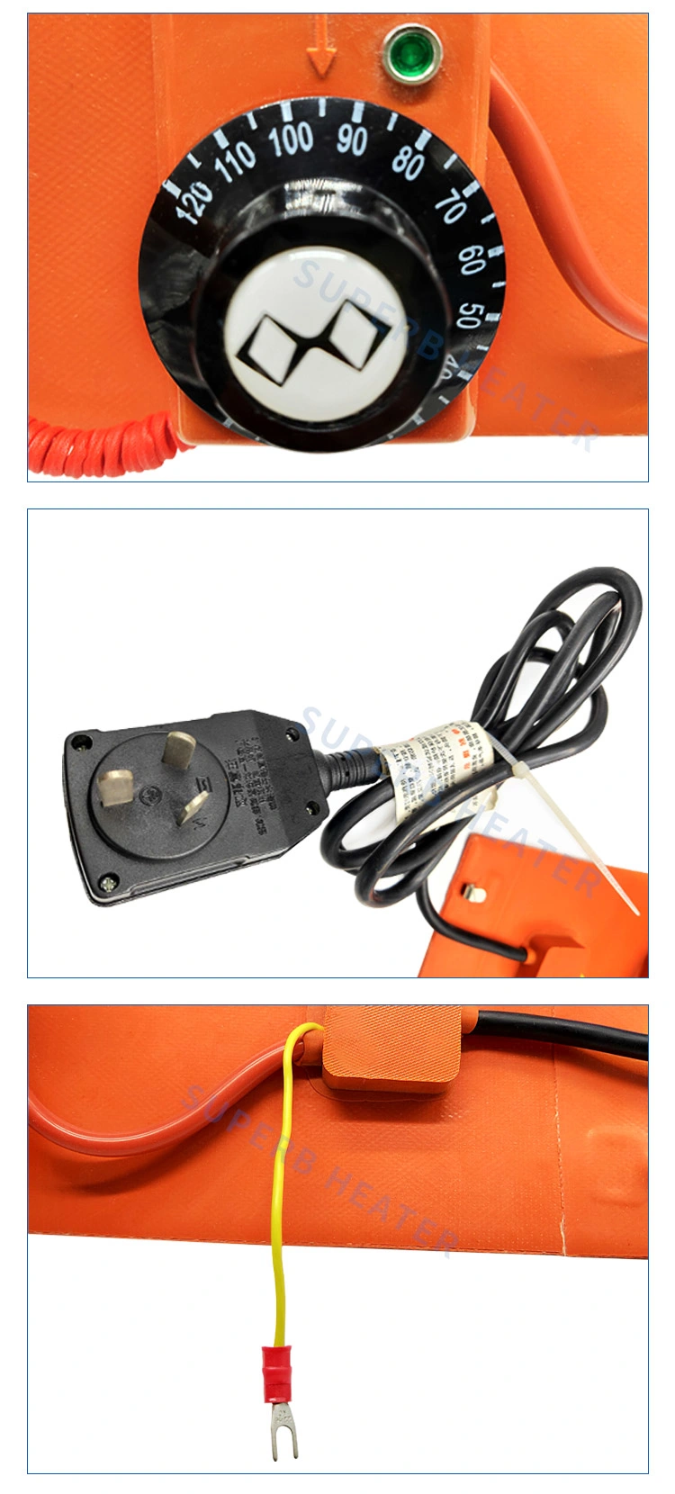 New Type Silicon Heater Rubber Heater