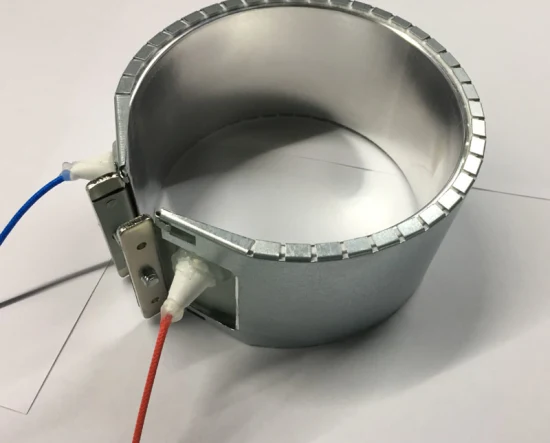 Aquecedor de banda 450W Aquecedores de banda de alumínio fundido para máquina de plástico Aquecedor de anel de banda de mica de aço inoxidável Aquecedor de banda de bobina de mica para moldagem de extrusora de perfil